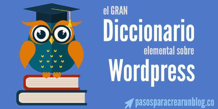 Banner diccionario WordPress